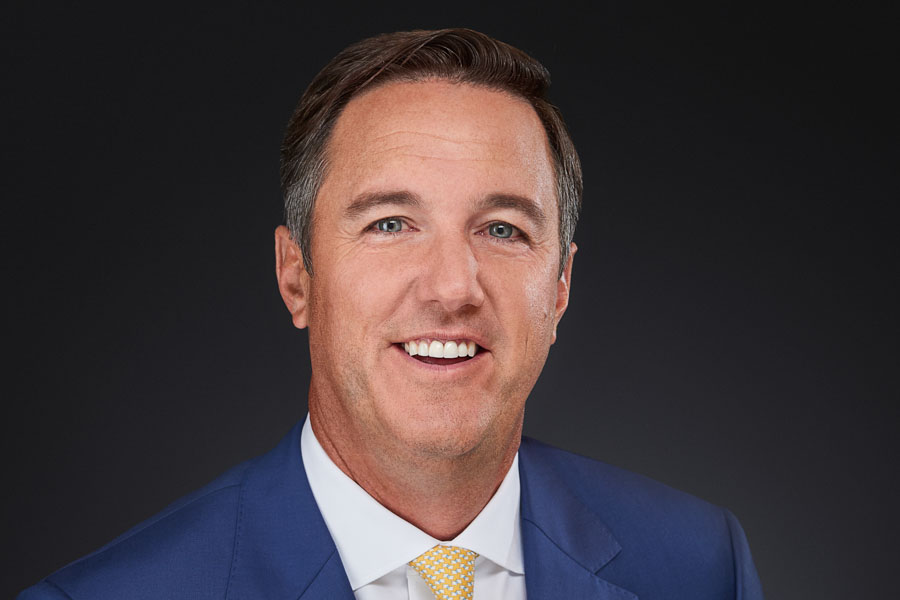 Headshot of Worthington Steel president and CEO, Geoff Gilmore.
