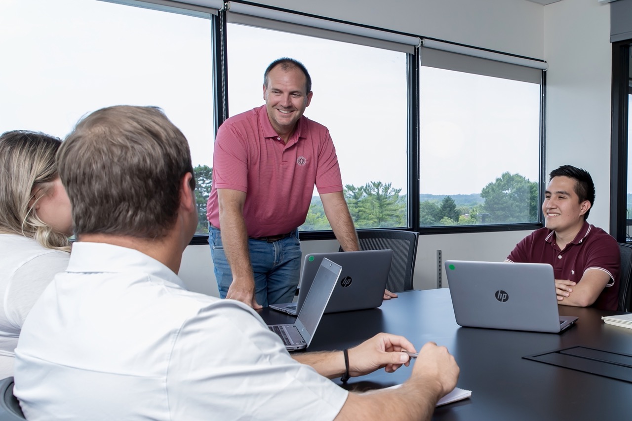 Worthington Steel team members in a collaborative meeting.